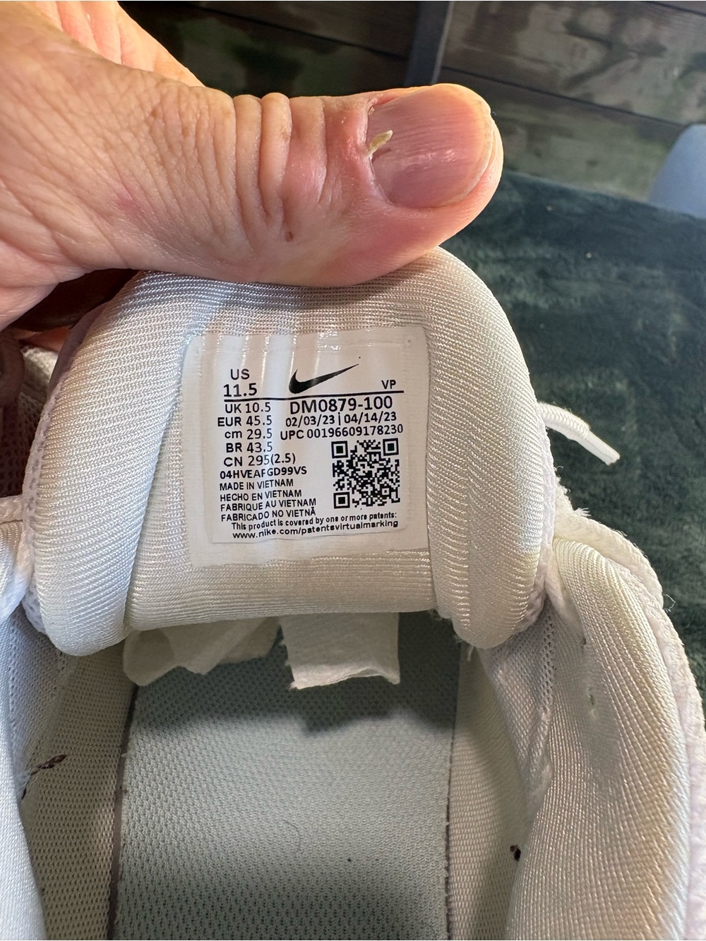 Nike NOCTA Glide Drake Triple White Chrome DM0879-100 Men’s Size 11.5 - Picture 4 of 8